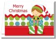 Santa's Little Elf - Christmas Thank You Cards thumbnail