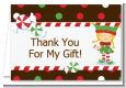 Santa's Little Elfie - Baby Shower Thank You Cards thumbnail