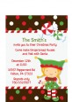 Santa's Little Elfie - Christmas Petite Invitations thumbnail