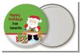 Santa's Work Shop - Personalized Christmas Pocket Mirror Favors thumbnail