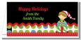 Santa's Little Elf - Personalized Christmas Place Cards thumbnail