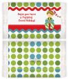 Santa's Little Elf - Personalized Popcorn Wrapper Christmas Favors thumbnail