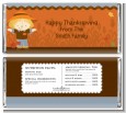 Scarecrow Fall Theme - Personalized Baby Shower Candy Bar Wrappers thumbnail