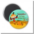 Scarecrow - Personalized Birthday Party Magnet Favors thumbnail
