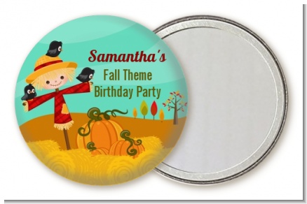 Scarecrow - Personalized Birthday Party Pocket Mirror Favors