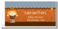 Scarecrow Fall Theme - Personalized Baby Shower Place Cards thumbnail