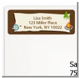 Scavenger Hunt - Birthday Party Return Address Labels thumbnail