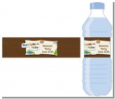 Scavenger Hunt - Personalized Birthday Party Water Bottle Labels