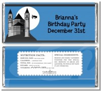 School of Wizardry - Personalized Birthday Party Candy Bar Wrappers