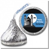 School of Wizardry - Hershey Kiss Birthday Party Sticker Labels