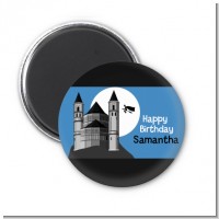 School of Wizardry - Personalized Birthday Party Magnet Favors