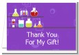 Science Lab - Birthday Party Thank You Cards thumbnail