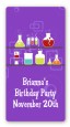 Science Lab - Custom Rectangle Birthday Party Sticker/Labels thumbnail