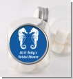 Sea Horses - Personalized Bridal Shower Candy Jar thumbnail