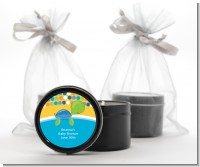 Sea Turtle Boy - Baby Shower Black Candle Tin Favors
