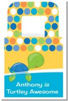 Sea Turtle Boy - Personalized Baby Shower Favor Boxes