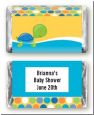 Sea Turtle Boy - Personalized Baby Shower Mini Candy Bar Wrappers thumbnail