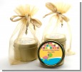 Sea Turtle Girl - Baby Shower Gold Tin Candle Favors thumbnail