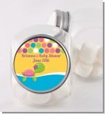 Sea Turtle Girl - Personalized Baby Shower Candy Jar