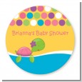 Sea Turtle Girl - Personalized Baby Shower Table Confetti thumbnail