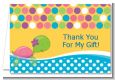 Sea Turtle Girl - Birthday Party Thank You Cards thumbnail