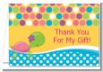 Sea Turtle Girl - Baby Shower Thank You Cards thumbnail