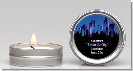 Sex in the City - Bridal Shower Candle Favors
