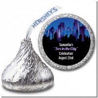 Sex in the City - Hershey Kiss Bridal Shower Sticker Labels