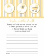 Shake, Rattle & Roll Yellow - Baby Shower Notes of Advice thumbnail