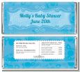 She's Ready To Pop Blue - Personalized Baby Shower Candy Bar Wrappers thumbnail