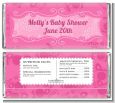 She's Ready To Pop Pink - Personalized Baby Shower Candy Bar Wrappers thumbnail