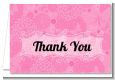 She's Ready To Pop Pink - Baby Shower Thank You Cards thumbnail