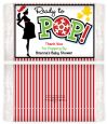 She's Ready To Pop Christmas Edition - Personalized Popcorn Wrapper Baby Shower Favors thumbnail