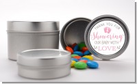 Showering Our Baby Girl - Custom Baby Shower Favor Tins