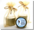 Silhouette Couple | It's a Boy - Baby Shower Gold Tin Candle Favors thumbnail