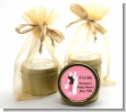 Silhouette Couple | It's a Girl - Baby Shower Gold Tin Candle Favors thumbnail