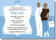 Silhouette Couple African American It's a Boy - Baby Shower Invitations thumbnail