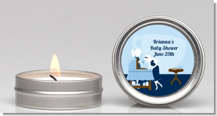 Sip and See It's a Boy - Baby Shower Candle Favors