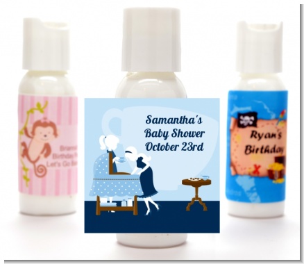 Sip and See It's a Boy - Personalized Baby Shower Lotion Favors