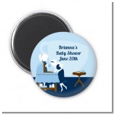 Sip and See It's a Boy - Personalized Baby Shower Magnet Favors