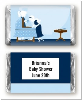 Sip and See It's a Boy - Personalized Baby Shower Mini Candy Bar Wrappers