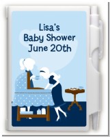 Sip and See It's a Boy - Baby Shower Personalized Notebook Favor