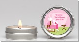 Sip and See It's a Girl - Baby Shower Candle Favors