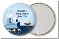 Sip and See It's a Boy - Personalized Baby Shower Pocket Mirror Favors