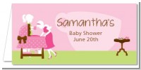 Sip and See It's a Girl - Personalized Baby Shower Place Cards