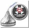 Skull - Hershey Kiss Halloween Sticker Labels thumbnail