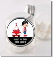 Sleigh Ride Boy - Personalized Christmas Candy Jar thumbnail