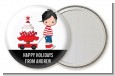 Sleigh Ride Boy - Personalized Christmas Pocket Mirror Favors thumbnail