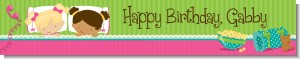 Slumber Party with Friends - Personalized Birthday Party Banners