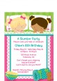 Slumber Party with Friends - Birthday Party Petite Invitations thumbnail